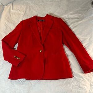 Lauren By Ralph Lauren Wool Blend Blazer